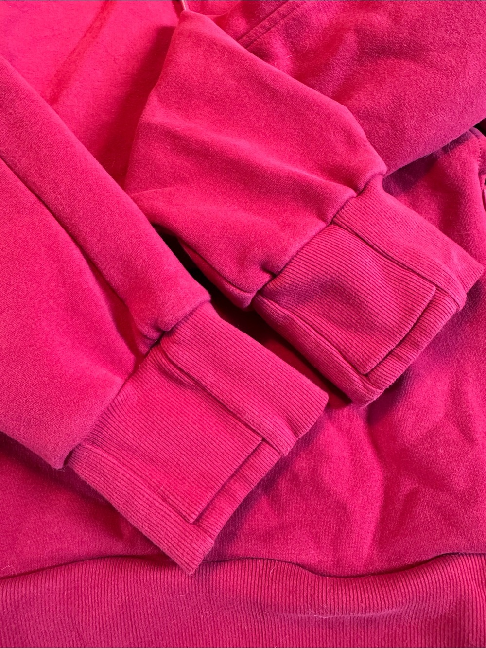 Athleta Red Hooded Pullover Sweatshirt - Picture 6 of 7
